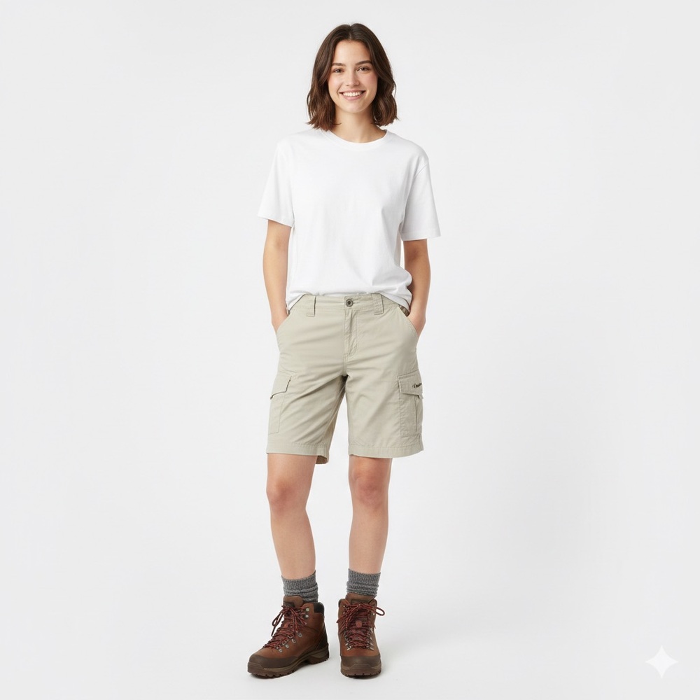 Columbia omnishade 100% nylon hiking pants waist 30